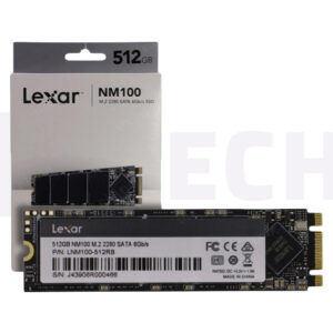 Lexar NM100 Internal SSD M.2 SATA III 2280 512GB